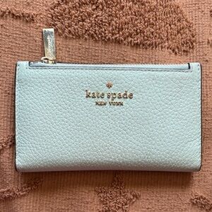 Kate Spade Pebble Textured Gray Wallet